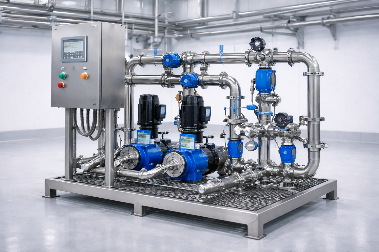 Skid térmico montado