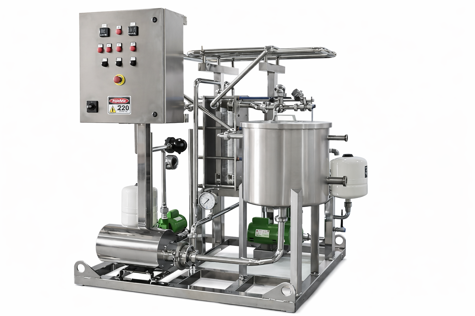 Pasteurizador Flash Safety Fluid